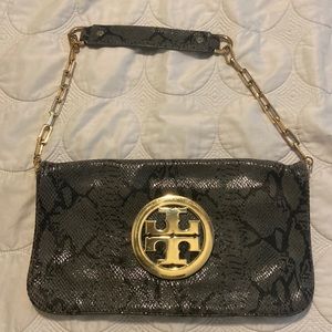 Tory Burch Style Snakeskin Purse